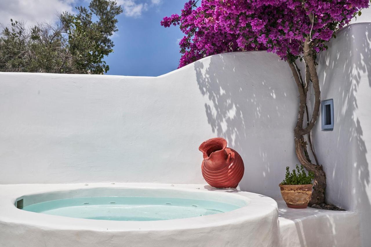 2 Bedroom Charming Villa With Outdoors Jacuzzi Megalochori  Exteriér fotografie